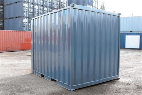 Contenedor nivelado de 10 pies - Puerta enrollable