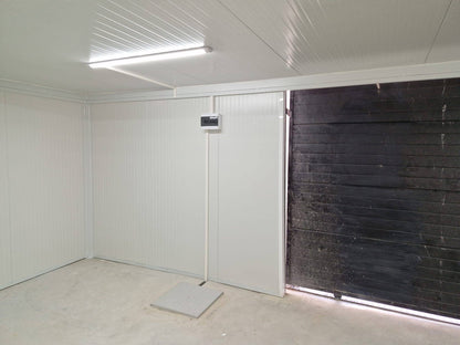 Prefabricación de un garaje modular de 80 m2.