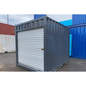 Contenedor nivelado de 10 pies - Puerta enrollable