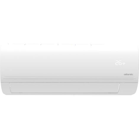 Aire acondicionado mural reversible Atlantic – MURAO Smart de 2100 W – Bomba de calor aire-aire – Tecnología inversora DC completa – Caudal de aire de 500 m³/h