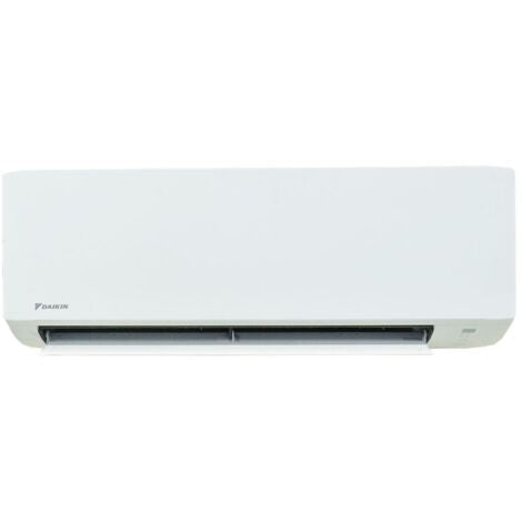 Aire acondicionado DAIKIN Sensira de 12000 BTU y 3,5 kW con refrigerante R32, clasificación energética A++/A+.