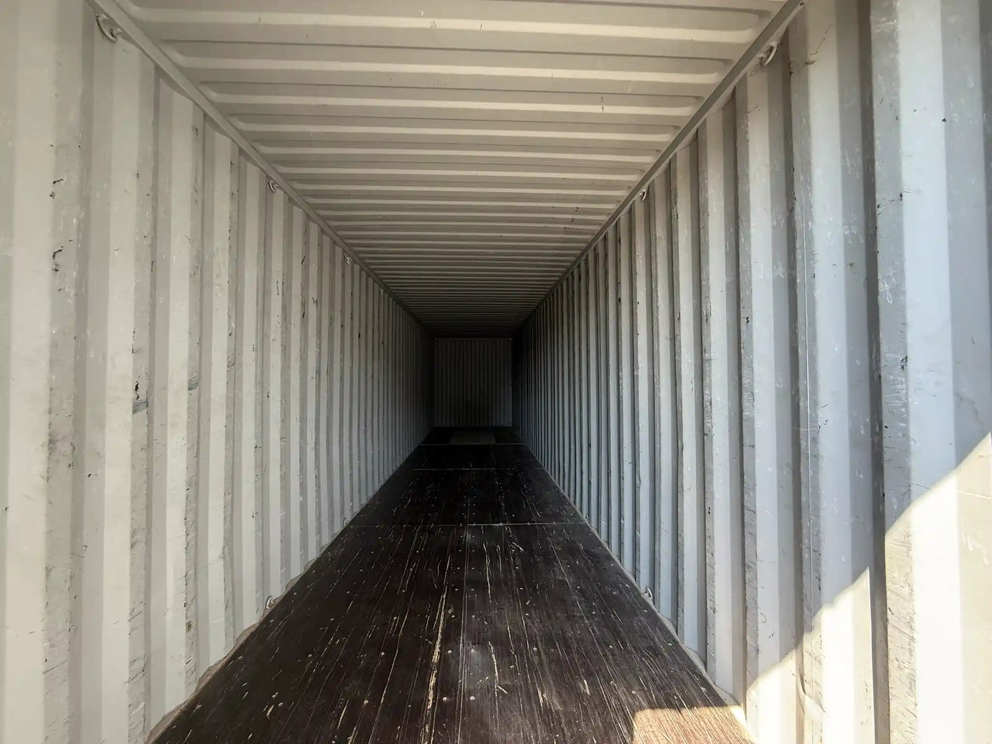 Contentor Marítimo 40 pés (12m) HC Preto – Novo/1Viagem
