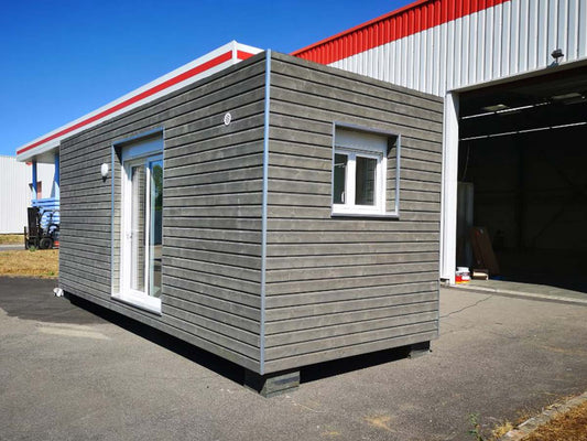Contenedor transformado TINY' T0 CUBE 20 M2 DE COMODIDAD