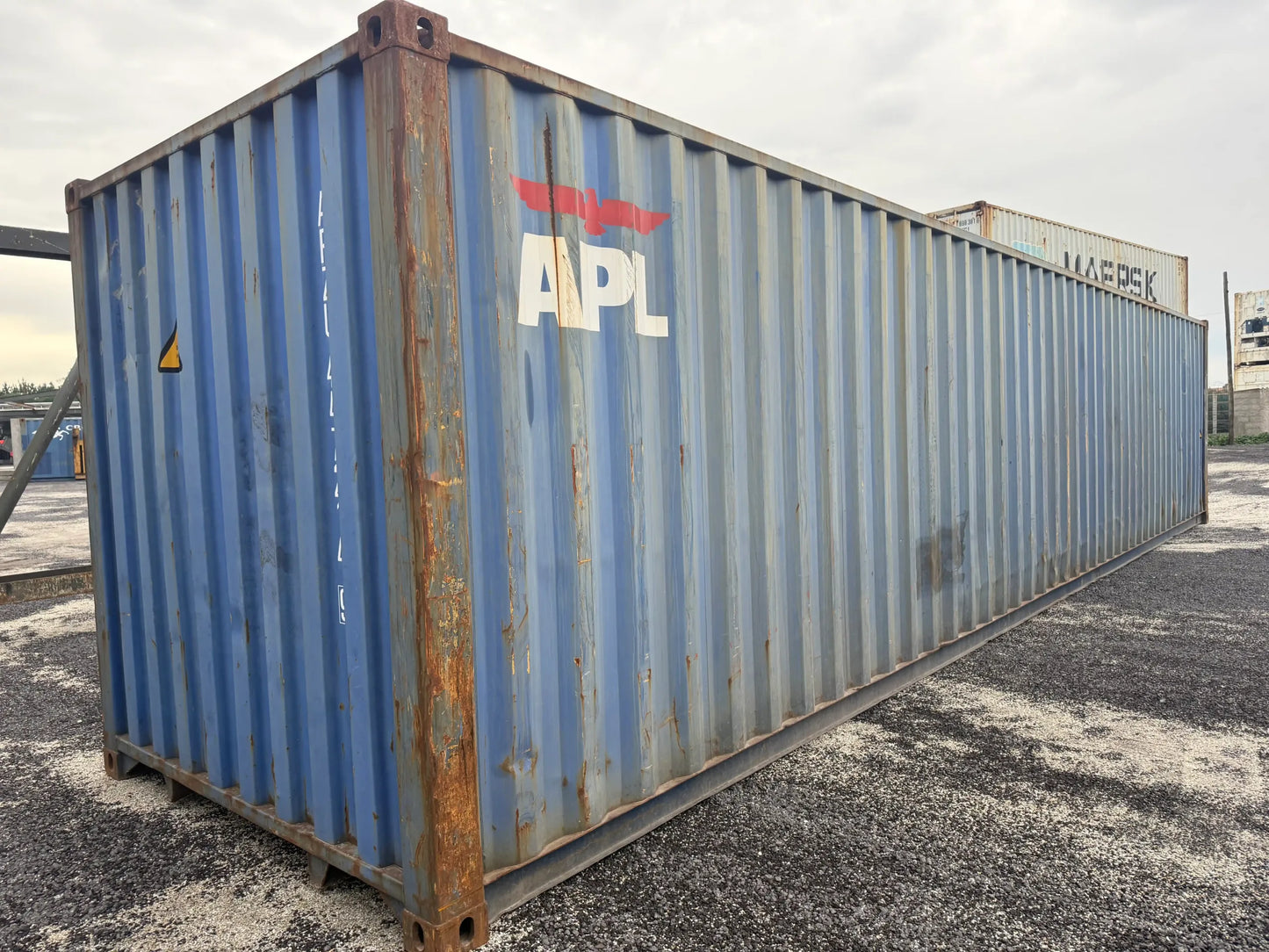 Contentor Marítimo 40 pés (12m) XDV Azul – Usado