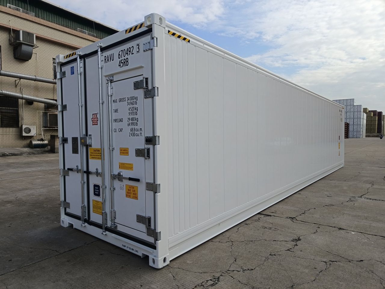 Contentores marítimos refrigerados 40pes HC Neuf