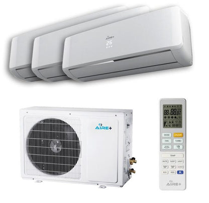Ar condicionado fixo (3X1) Aire+ TD-WIFI R32 9000+12000+12000 BTU