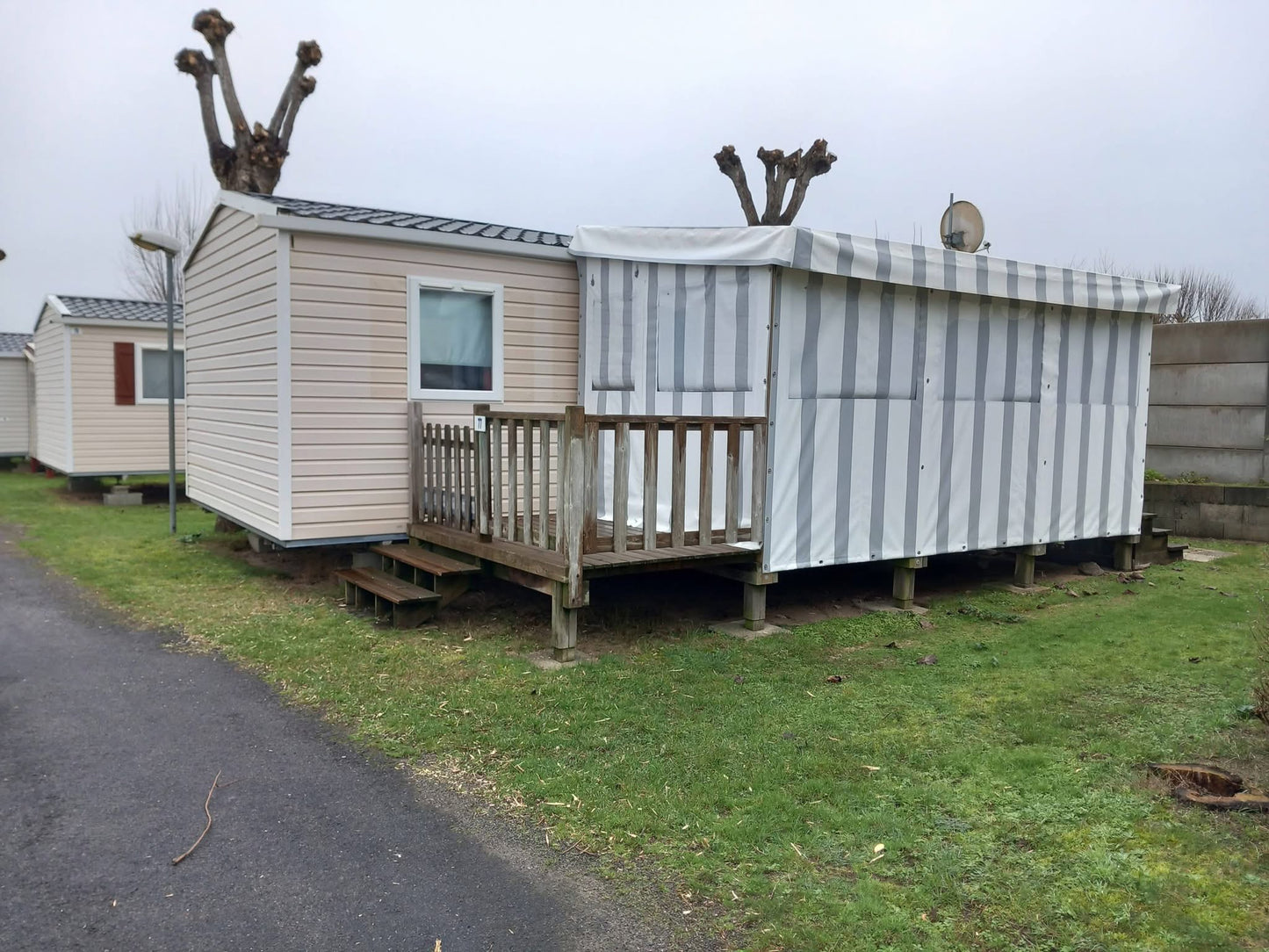Casa móvil en un camping de 4 estrellas en St Hilaire (T3)