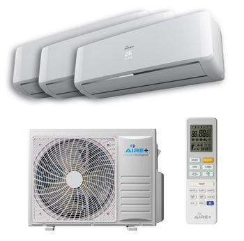 Ar condicionado fixo (3X1) Aire+ TD-WIFI R32 9000+12000+12000 BTU