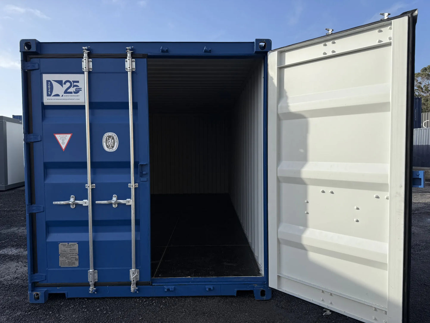 Contentor Marítimo 20 pés (6m) DV Azul – Novo/1Viagem