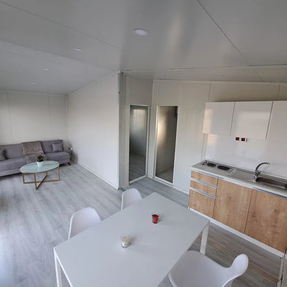 Bungalow amueblado tipo contenedor con cobertizo de jardín nuevo. T2