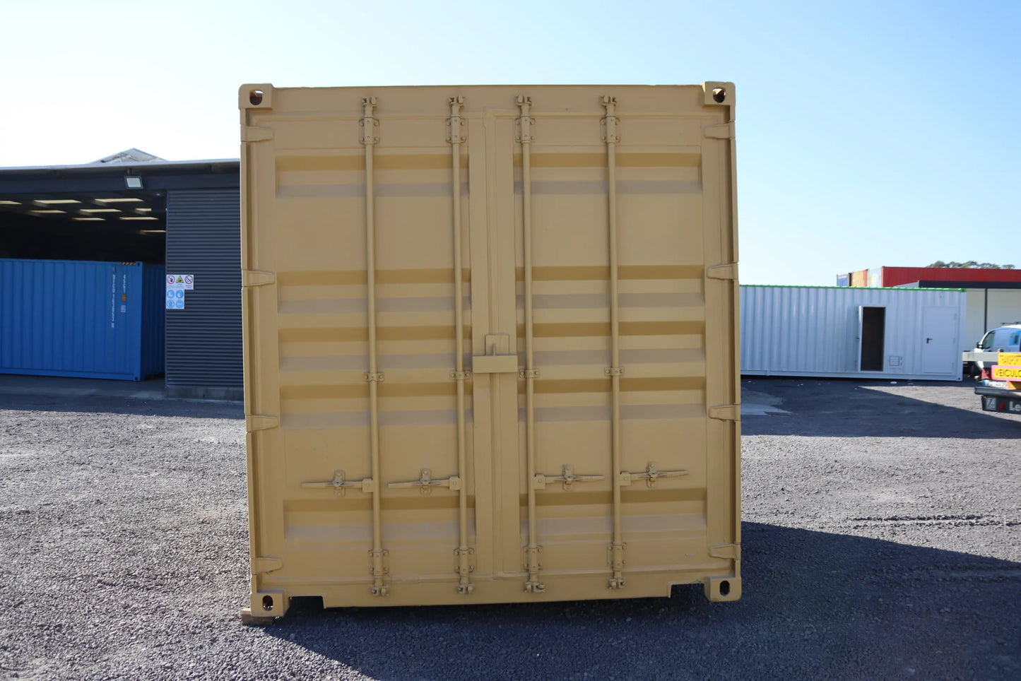 Contentor Marítimo 10 pés (3m) DV Amarelo – NOVO