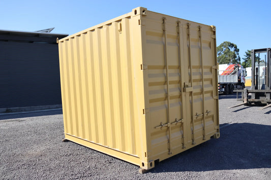 Contentor Marítimo 10 pés (3m) DV Amarelo – NOVO