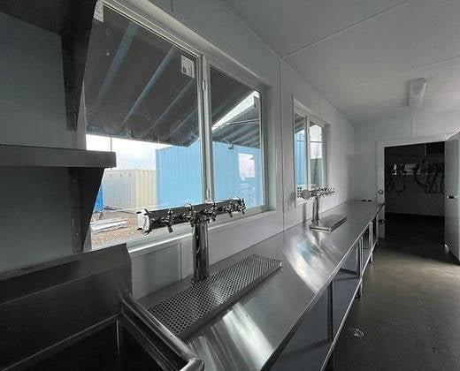 Contenedor para bar de 40 pies