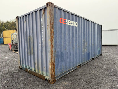 Contentor Marítimo 20 pés (6m) DV Azul – Usado