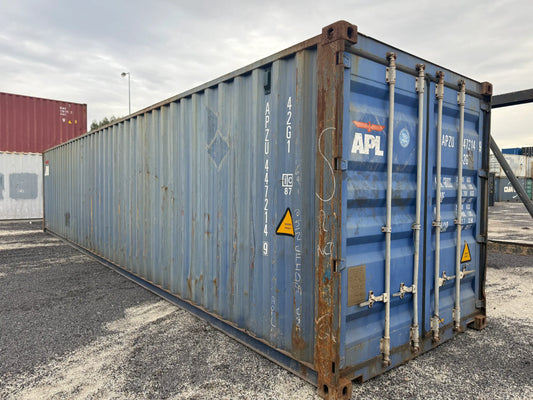 Contentor Marítimo 40 pés (12m) XDV Azul – Usado