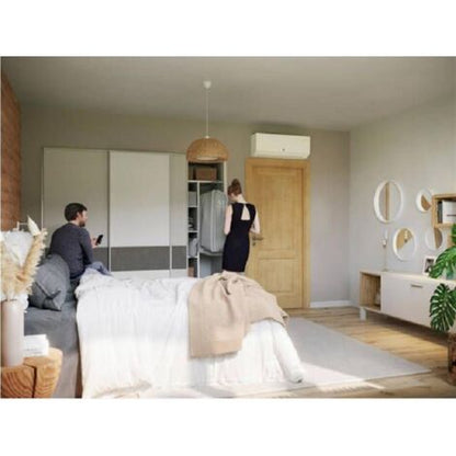 Aire acondicionado portátil reversible de pared THERMOR Niseko de 3500 W con refrigeración R32, WiFi y clase energética A.