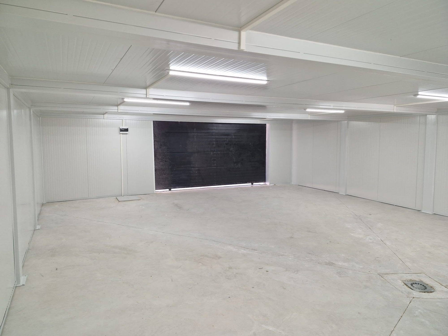 Prefabricación de un garaje modular de 80 m2.