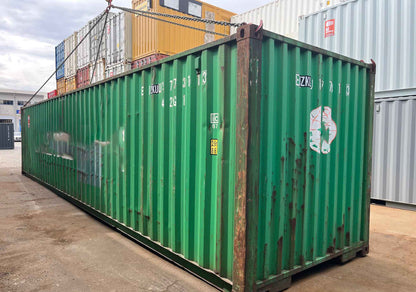Contentor marítimo usado de 12m 40’CWH